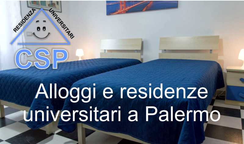 Alloggi e residenze universitari a Palermo. Case studenti Palermo.